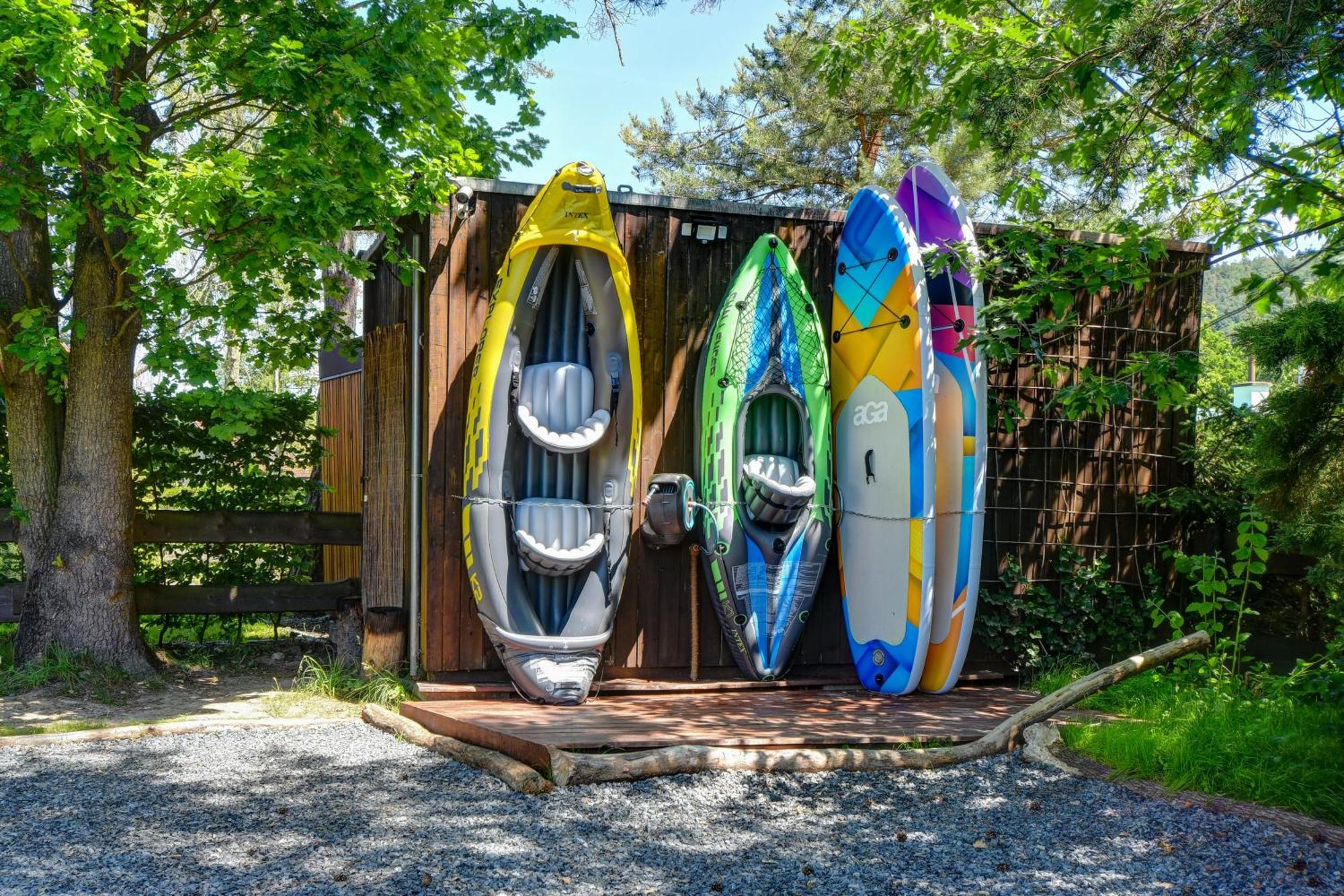 Tiche Misto Glamping Slapy (Prague-West) Exterior foto